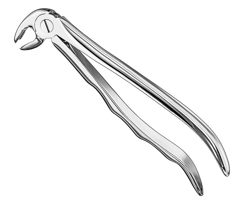 Extracting Forceps Anatomically Shaped Handle Haftprofil (HP)